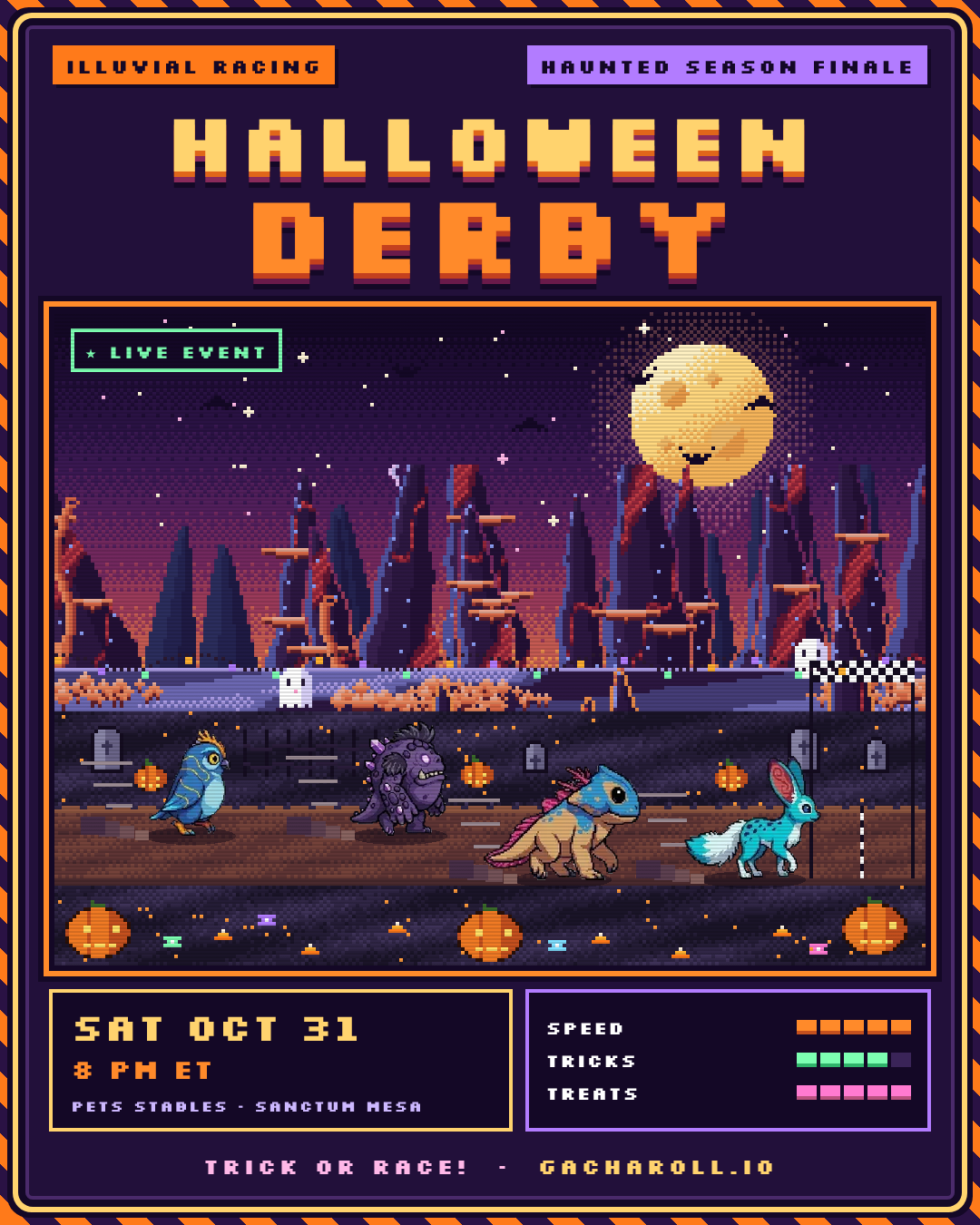 Halloween Derby poster